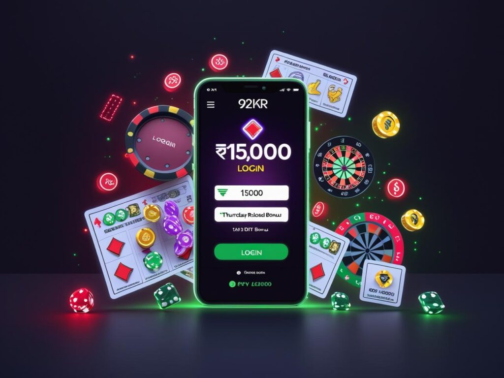 92PKR lottery game