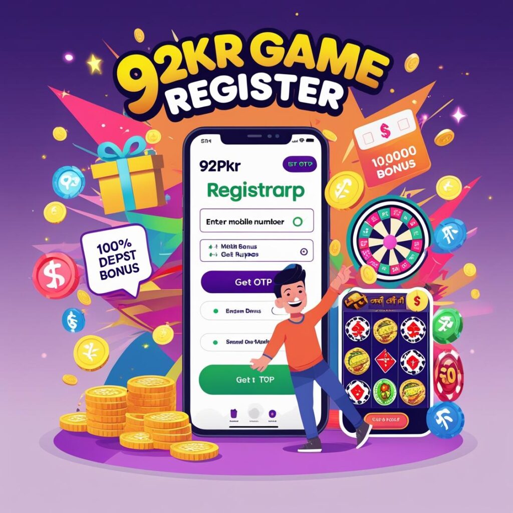 92PKR lottery game